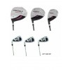 AGXGOLF GIRL'S LEFT or RIGHT HAND MAGNUM PINK EDITION GOLF CLUB SET w/12 DEGREE DRIVER +3 WOOD + HYBRID + IRONS + WEDGE + STAND BAG & FREE PUTTER: AVAILABLE IN ALL SIZES 